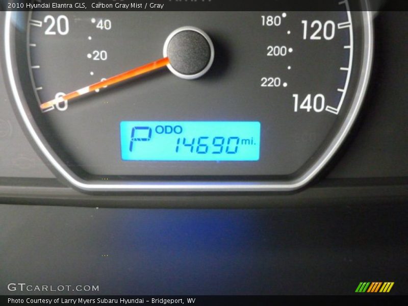 Carbon Gray Mist / Gray 2010 Hyundai Elantra GLS