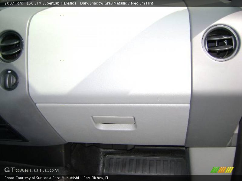 Dark Shadow Grey Metallic / Medium Flint 2007 Ford F150 STX SuperCab Flareside