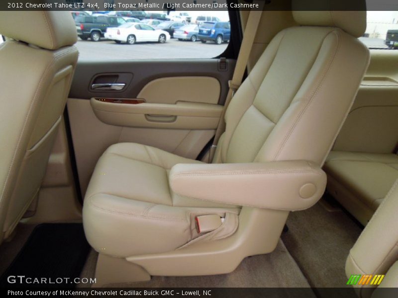 Blue Topaz Metallic / Light Cashmere/Dark Cashmere 2012 Chevrolet Tahoe LTZ 4x4