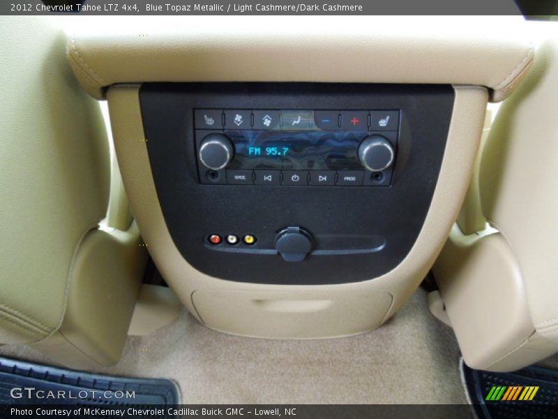 Blue Topaz Metallic / Light Cashmere/Dark Cashmere 2012 Chevrolet Tahoe LTZ 4x4