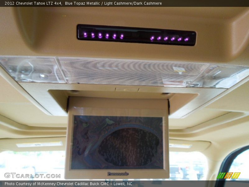 Blue Topaz Metallic / Light Cashmere/Dark Cashmere 2012 Chevrolet Tahoe LTZ 4x4