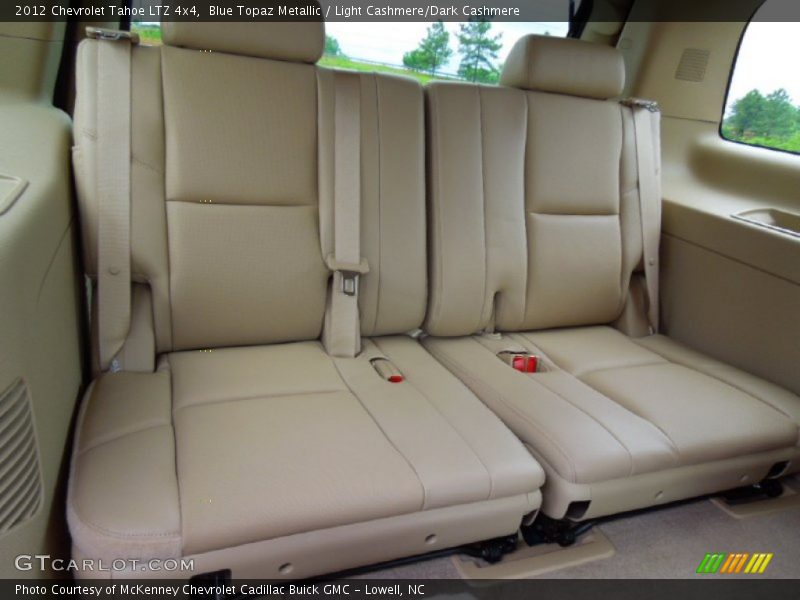 Rear Seat of 2012 Tahoe LTZ 4x4