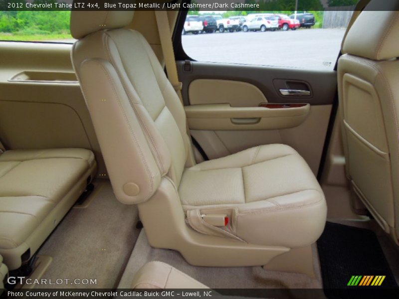 Blue Topaz Metallic / Light Cashmere/Dark Cashmere 2012 Chevrolet Tahoe LTZ 4x4