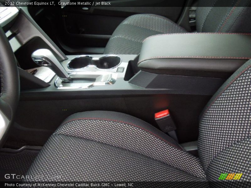 Graystone Metallic / Jet Black 2012 Chevrolet Equinox LT
