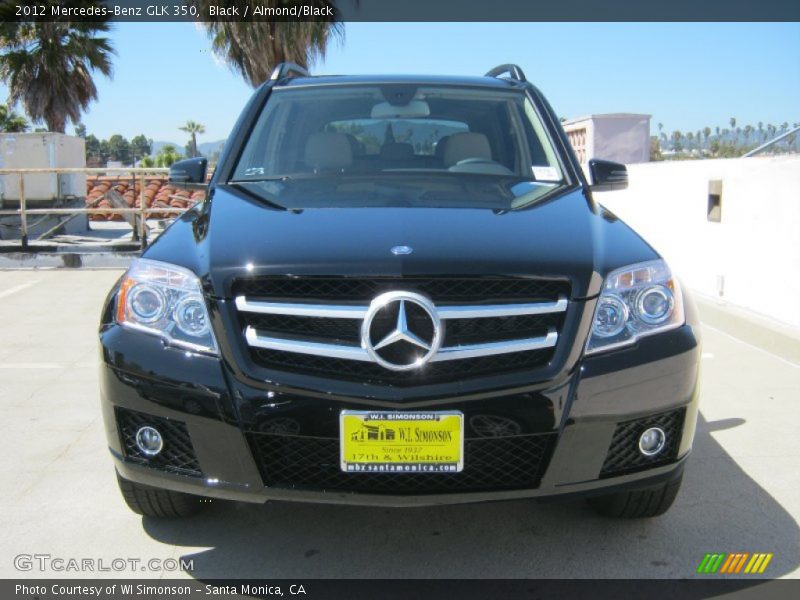 Black / Almond/Black 2012 Mercedes-Benz GLK 350