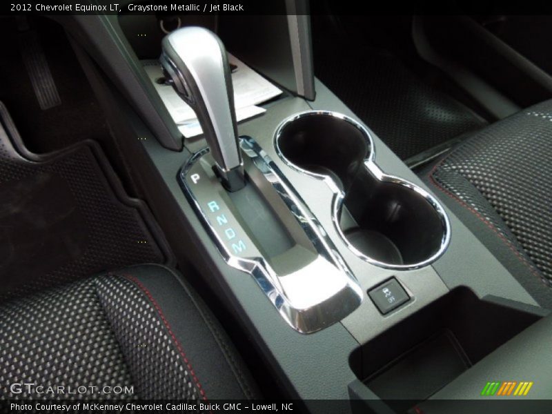 Graystone Metallic / Jet Black 2012 Chevrolet Equinox LT
