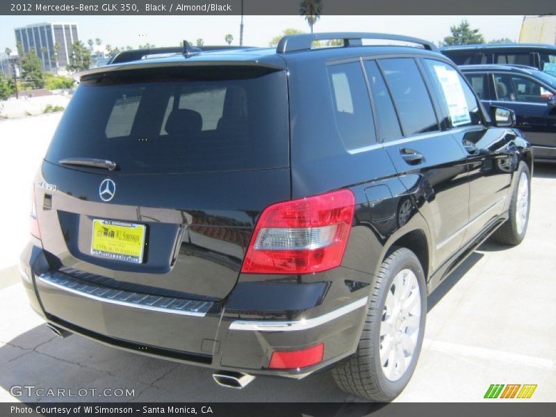 Black / Almond/Black 2012 Mercedes-Benz GLK 350