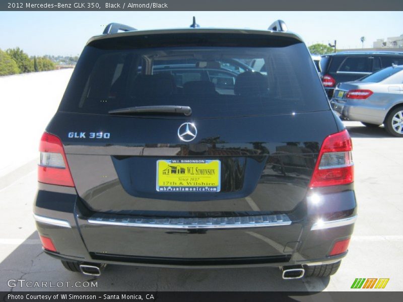 Black / Almond/Black 2012 Mercedes-Benz GLK 350