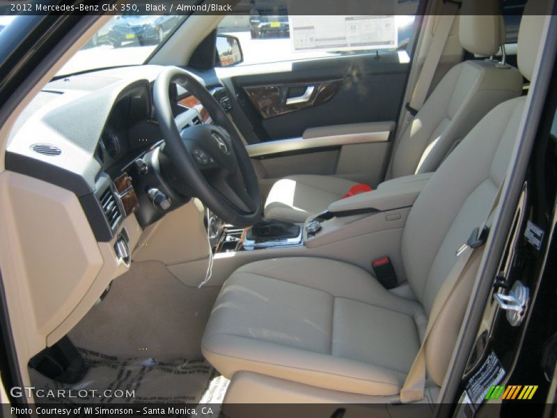 Black / Almond/Black 2012 Mercedes-Benz GLK 350