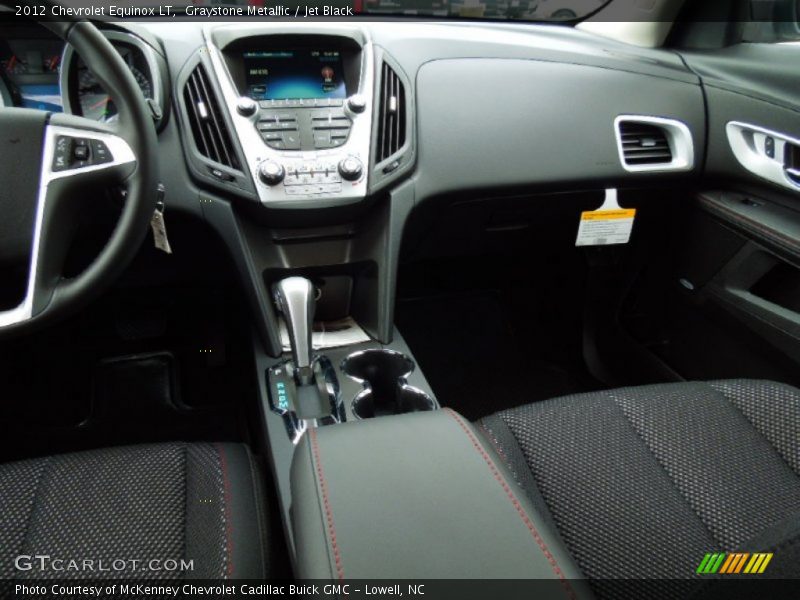 Graystone Metallic / Jet Black 2012 Chevrolet Equinox LT