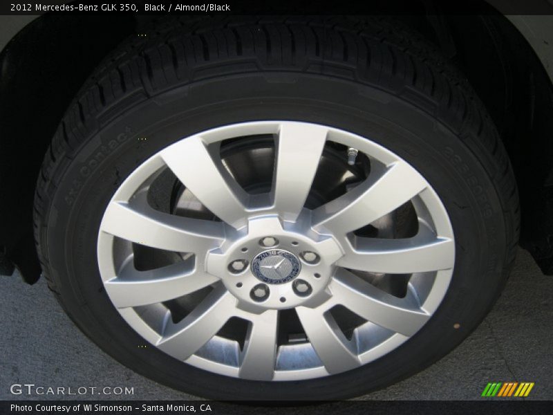 Black / Almond/Black 2012 Mercedes-Benz GLK 350