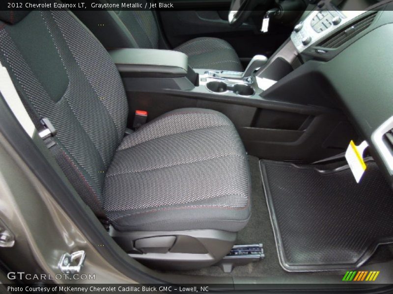 Graystone Metallic / Jet Black 2012 Chevrolet Equinox LT