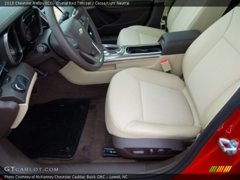 Crystal Red Tintcoat / Cocoa/Light Neutral 2013 Chevrolet Malibu ECO