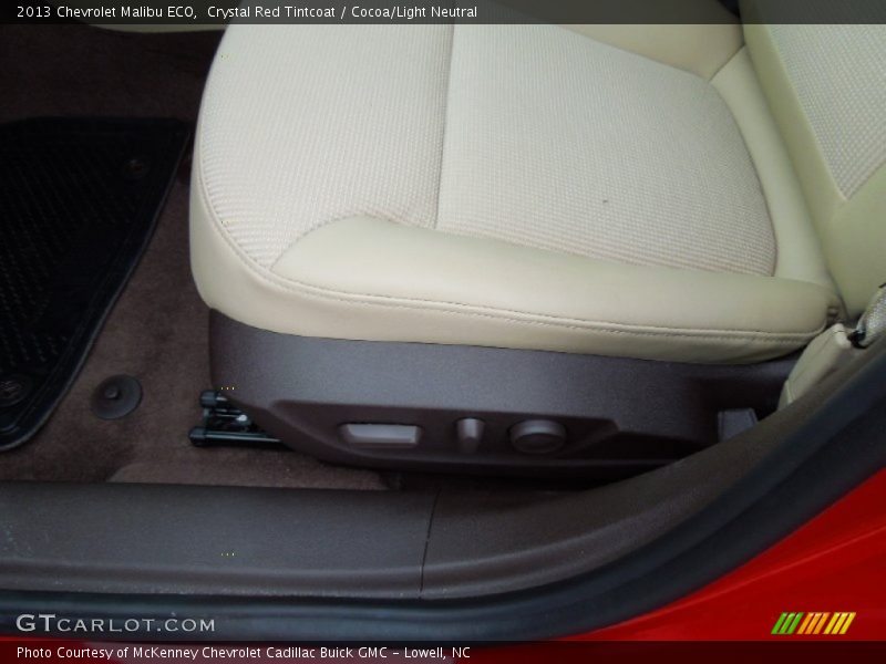 Crystal Red Tintcoat / Cocoa/Light Neutral 2013 Chevrolet Malibu ECO