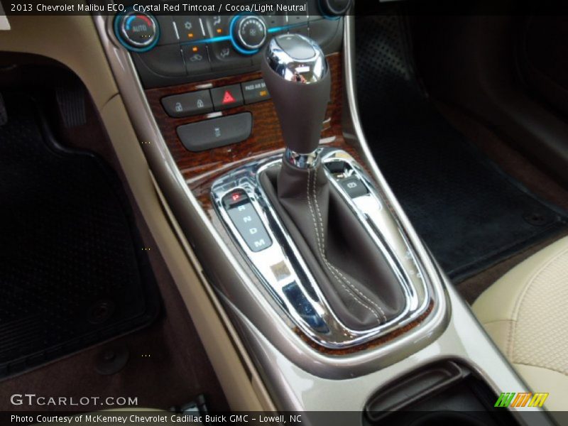 Crystal Red Tintcoat / Cocoa/Light Neutral 2013 Chevrolet Malibu ECO