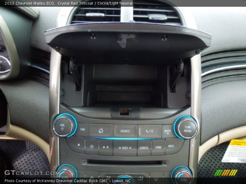 Crystal Red Tintcoat / Cocoa/Light Neutral 2013 Chevrolet Malibu ECO