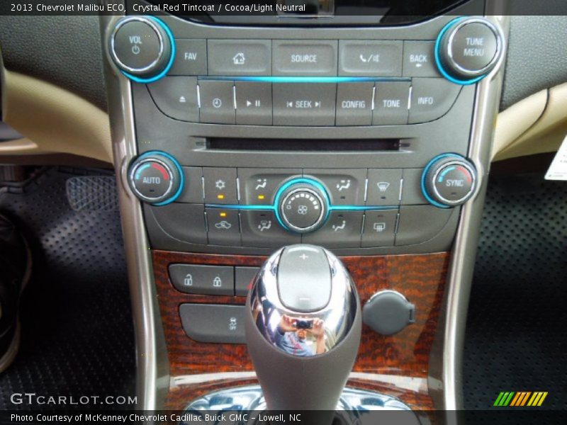 Crystal Red Tintcoat / Cocoa/Light Neutral 2013 Chevrolet Malibu ECO