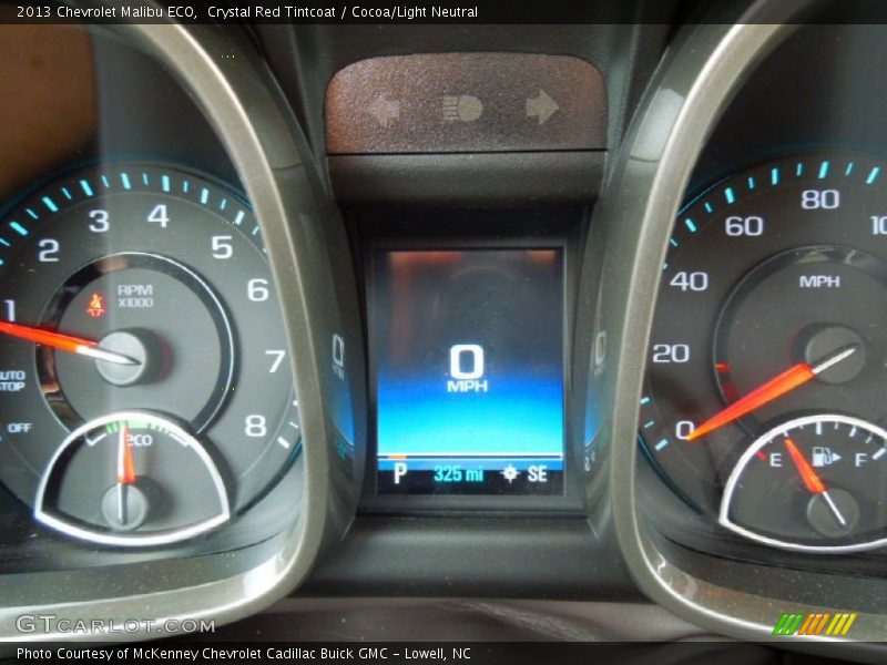 Crystal Red Tintcoat / Cocoa/Light Neutral 2013 Chevrolet Malibu ECO