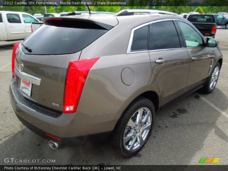 Mocha Steel Metallic / Shale/Brownstone 2012 Cadillac SRX Performance