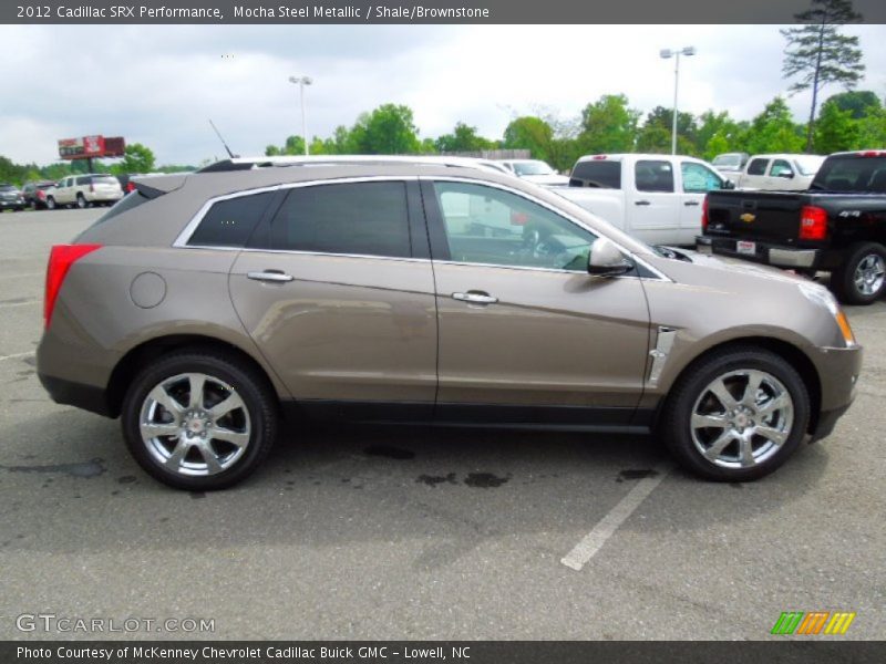 Mocha Steel Metallic / Shale/Brownstone 2012 Cadillac SRX Performance