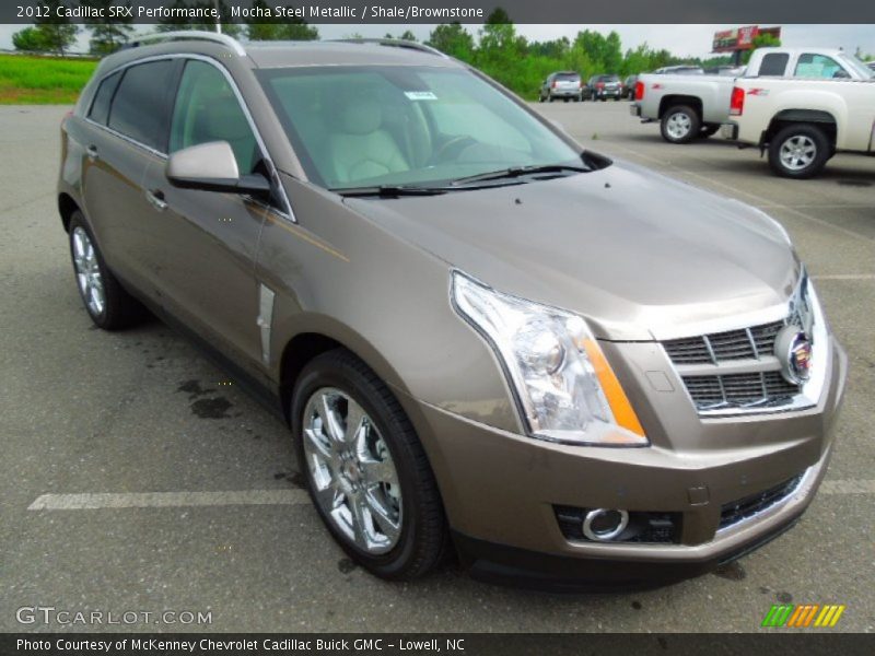 Mocha Steel Metallic / Shale/Brownstone 2012 Cadillac SRX Performance