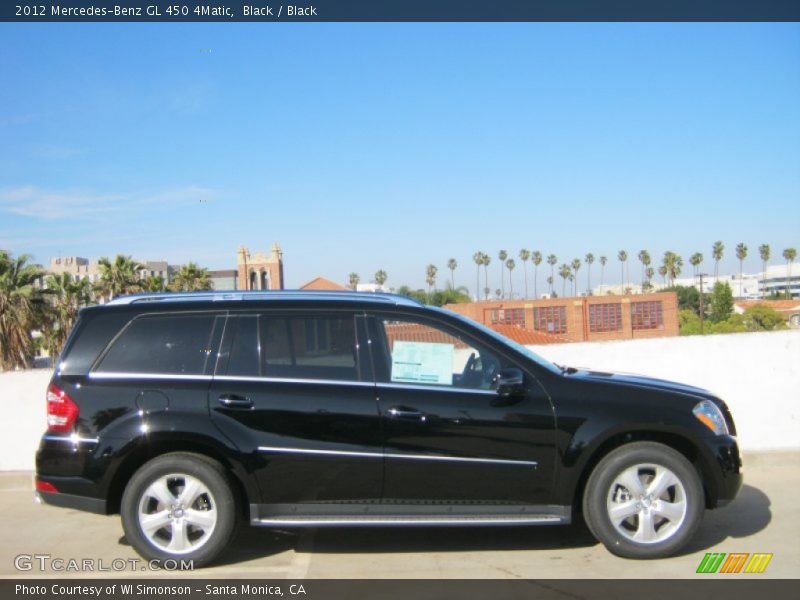 Black / Black 2012 Mercedes-Benz GL 450 4Matic