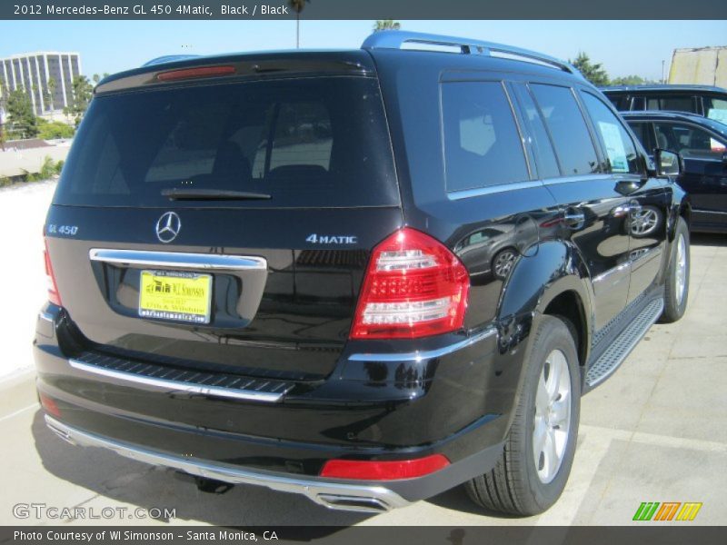 Black / Black 2012 Mercedes-Benz GL 450 4Matic