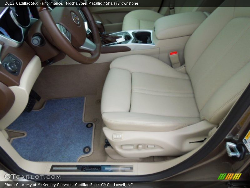 Mocha Steel Metallic / Shale/Brownstone 2012 Cadillac SRX Performance
