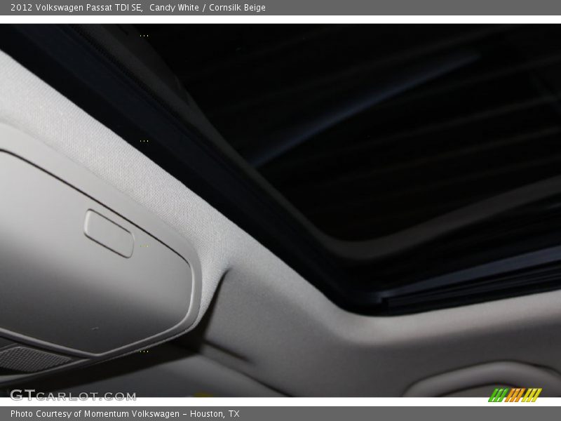 Candy White / Cornsilk Beige 2012 Volkswagen Passat TDI SE