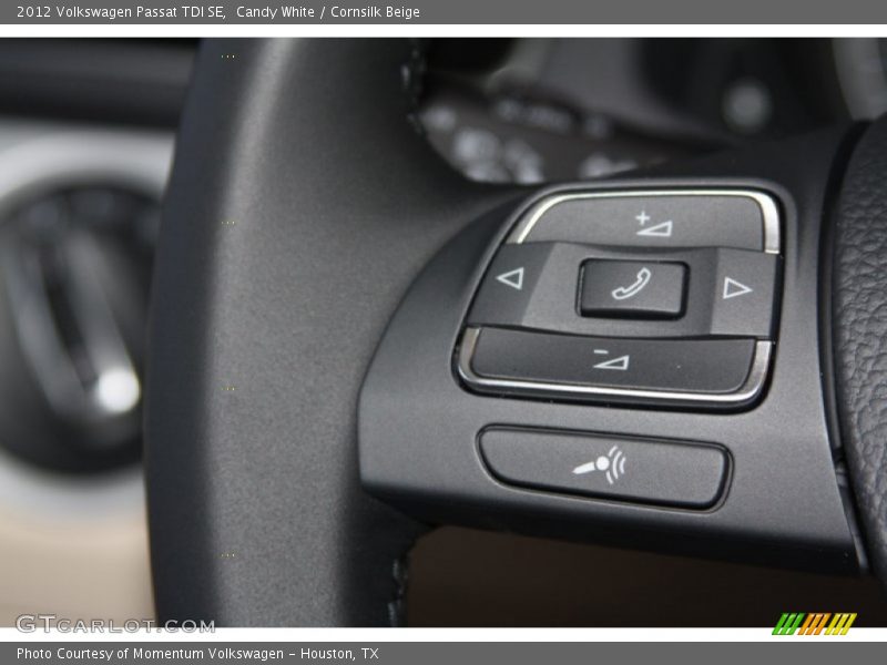 Candy White / Cornsilk Beige 2012 Volkswagen Passat TDI SE