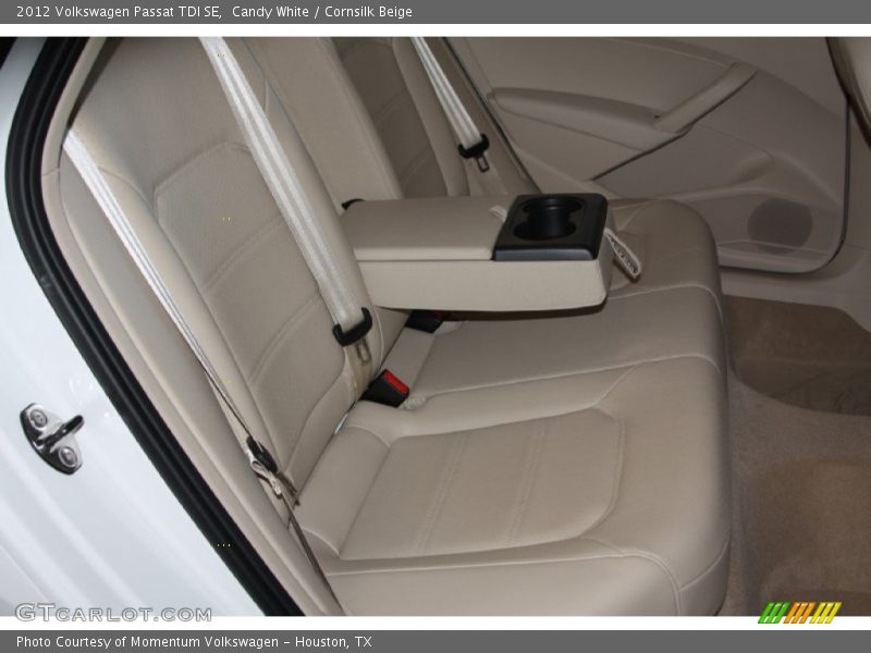 Candy White / Cornsilk Beige 2012 Volkswagen Passat TDI SE