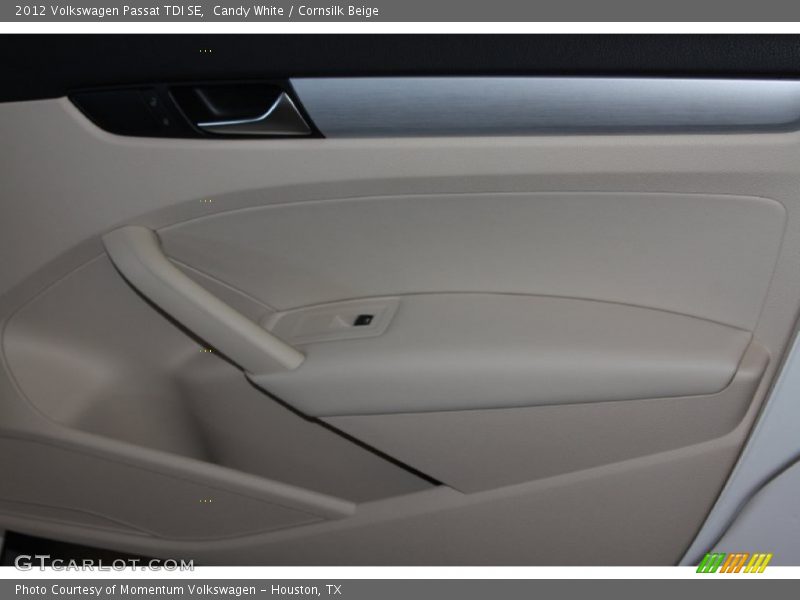 Candy White / Cornsilk Beige 2012 Volkswagen Passat TDI SE