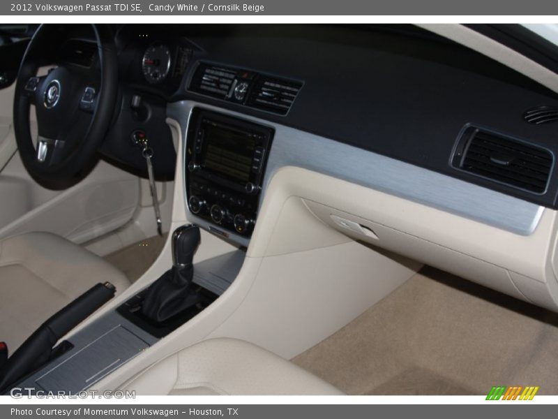 Candy White / Cornsilk Beige 2012 Volkswagen Passat TDI SE