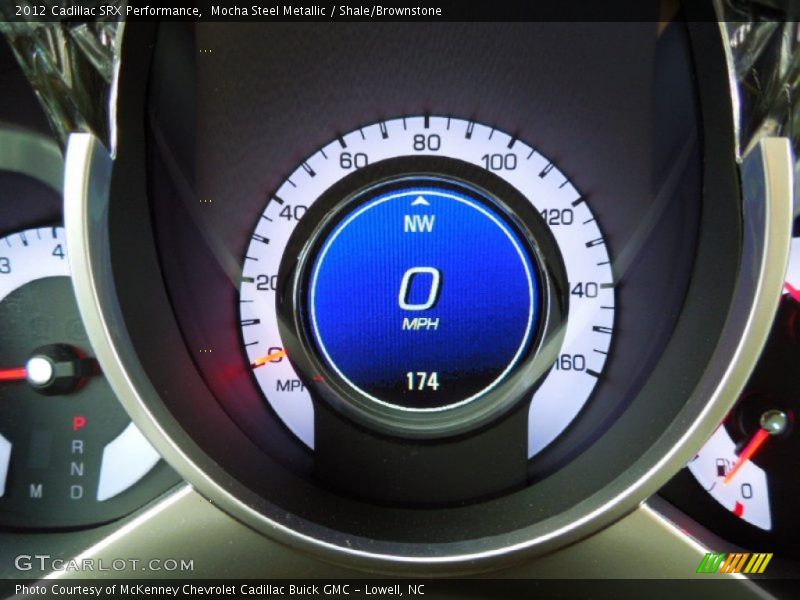 Mocha Steel Metallic / Shale/Brownstone 2012 Cadillac SRX Performance