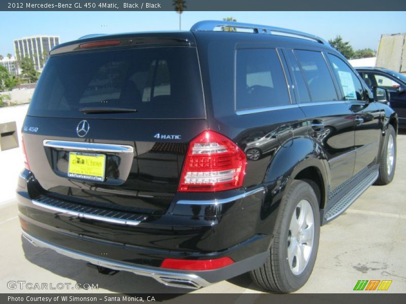 Black / Black 2012 Mercedes-Benz GL 450 4Matic