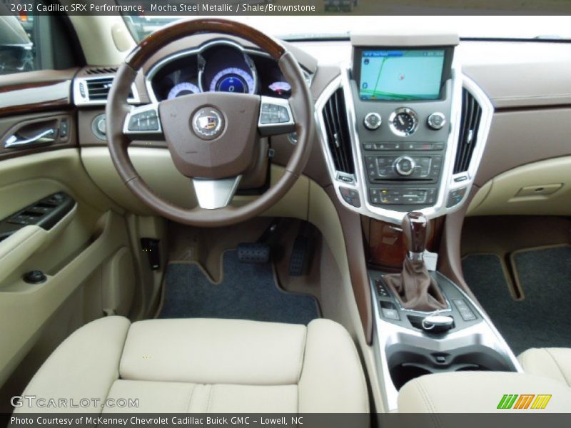 Mocha Steel Metallic / Shale/Brownstone 2012 Cadillac SRX Performance