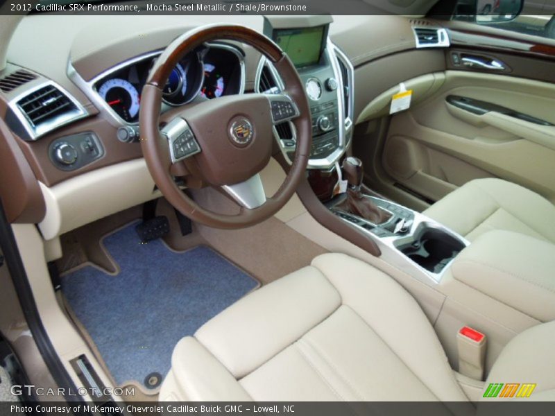 Mocha Steel Metallic / Shale/Brownstone 2012 Cadillac SRX Performance