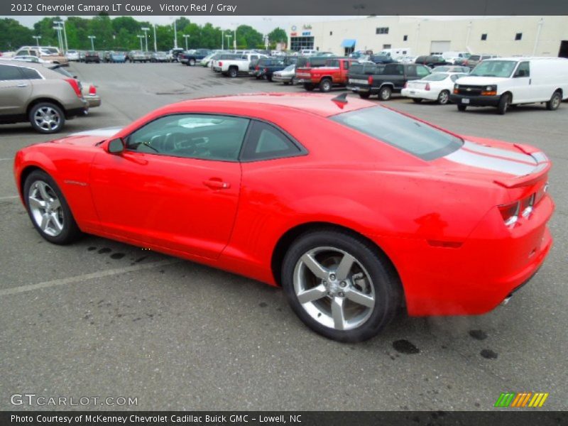 Victory Red / Gray 2012 Chevrolet Camaro LT Coupe