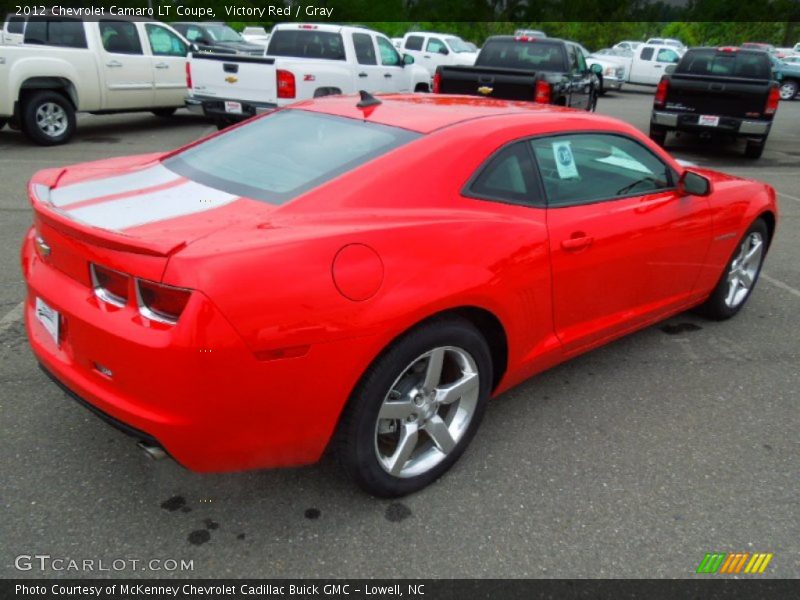 Victory Red / Gray 2012 Chevrolet Camaro LT Coupe