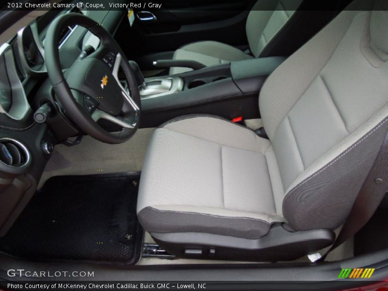 Victory Red / Gray 2012 Chevrolet Camaro LT Coupe