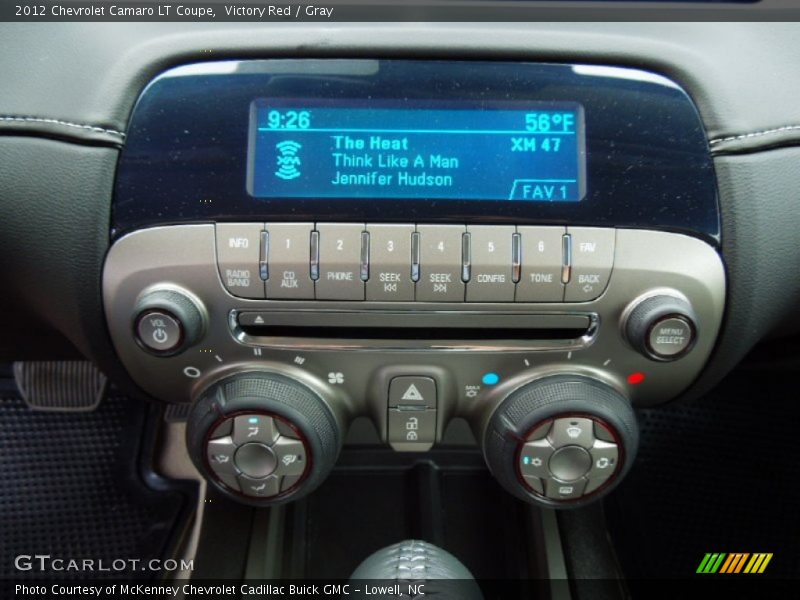 Victory Red / Gray 2012 Chevrolet Camaro LT Coupe