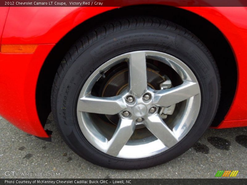 Victory Red / Gray 2012 Chevrolet Camaro LT Coupe