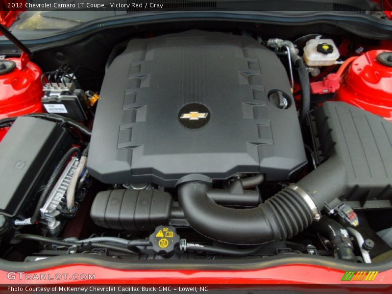 Victory Red / Gray 2012 Chevrolet Camaro LT Coupe