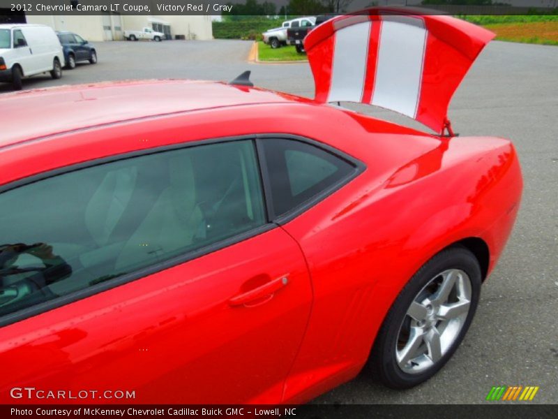 Victory Red / Gray 2012 Chevrolet Camaro LT Coupe