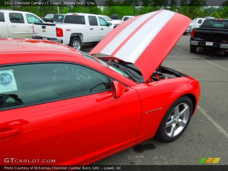 Victory Red / Gray 2012 Chevrolet Camaro LT Coupe