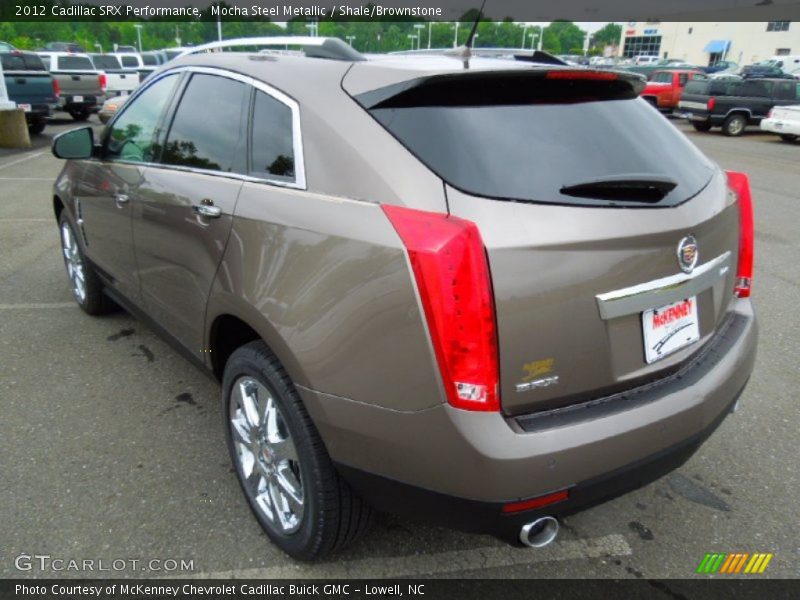 Mocha Steel Metallic / Shale/Brownstone 2012 Cadillac SRX Performance