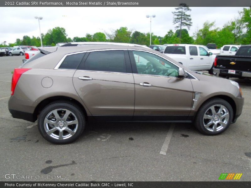 Mocha Steel Metallic / Shale/Brownstone 2012 Cadillac SRX Performance