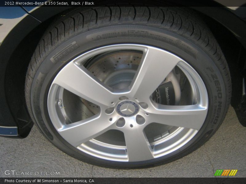 Black / Black 2012 Mercedes-Benz E 350 Sedan