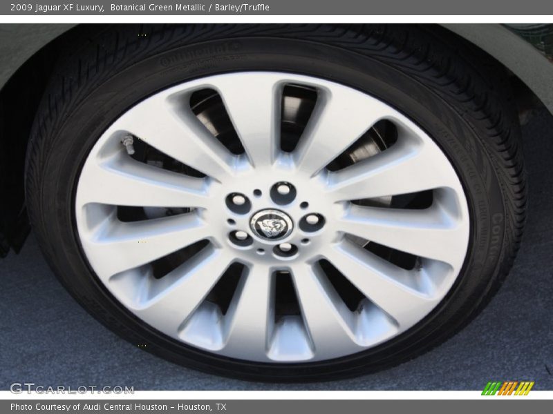 Botanical Green Metallic / Barley/Truffle 2009 Jaguar XF Luxury