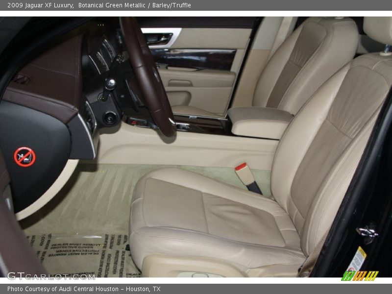 Botanical Green Metallic / Barley/Truffle 2009 Jaguar XF Luxury